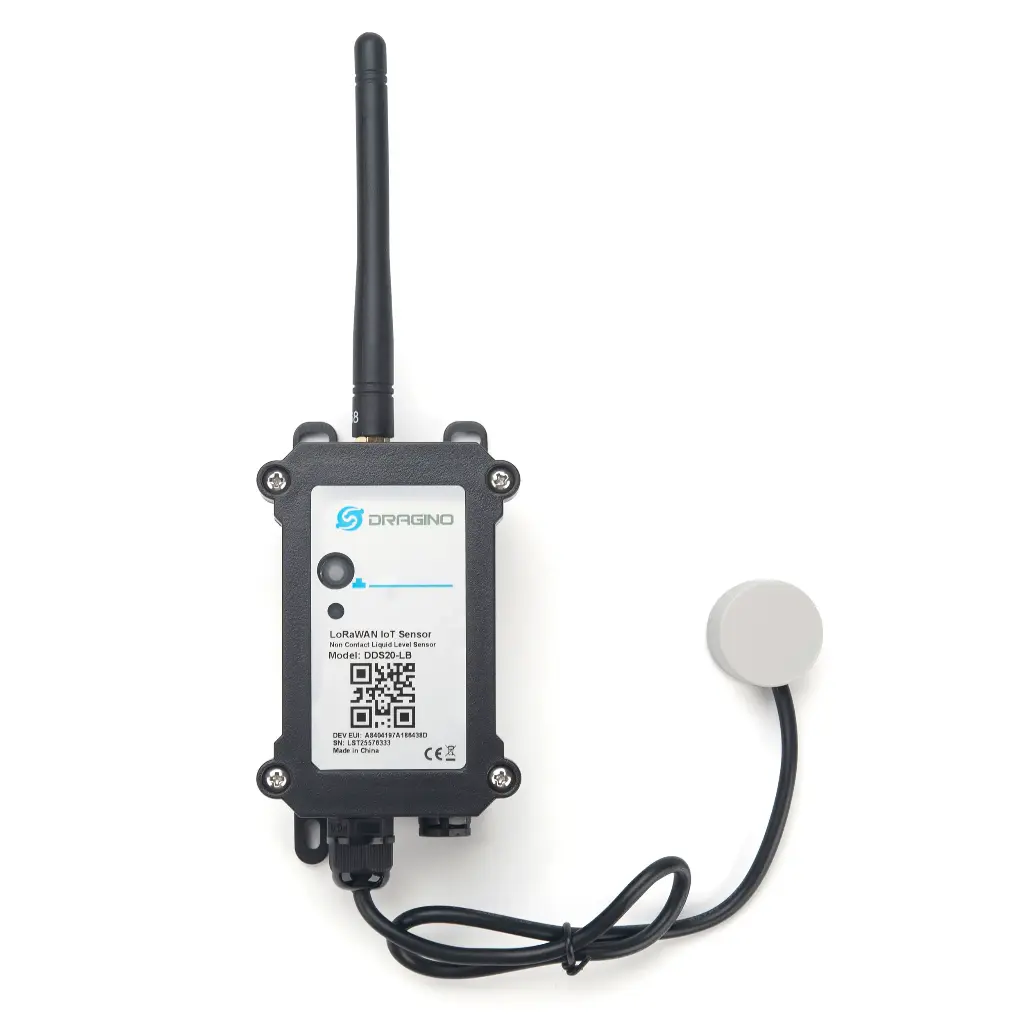[DDS20-LB] LoRaWAN Ultrasonic liquid level sensor