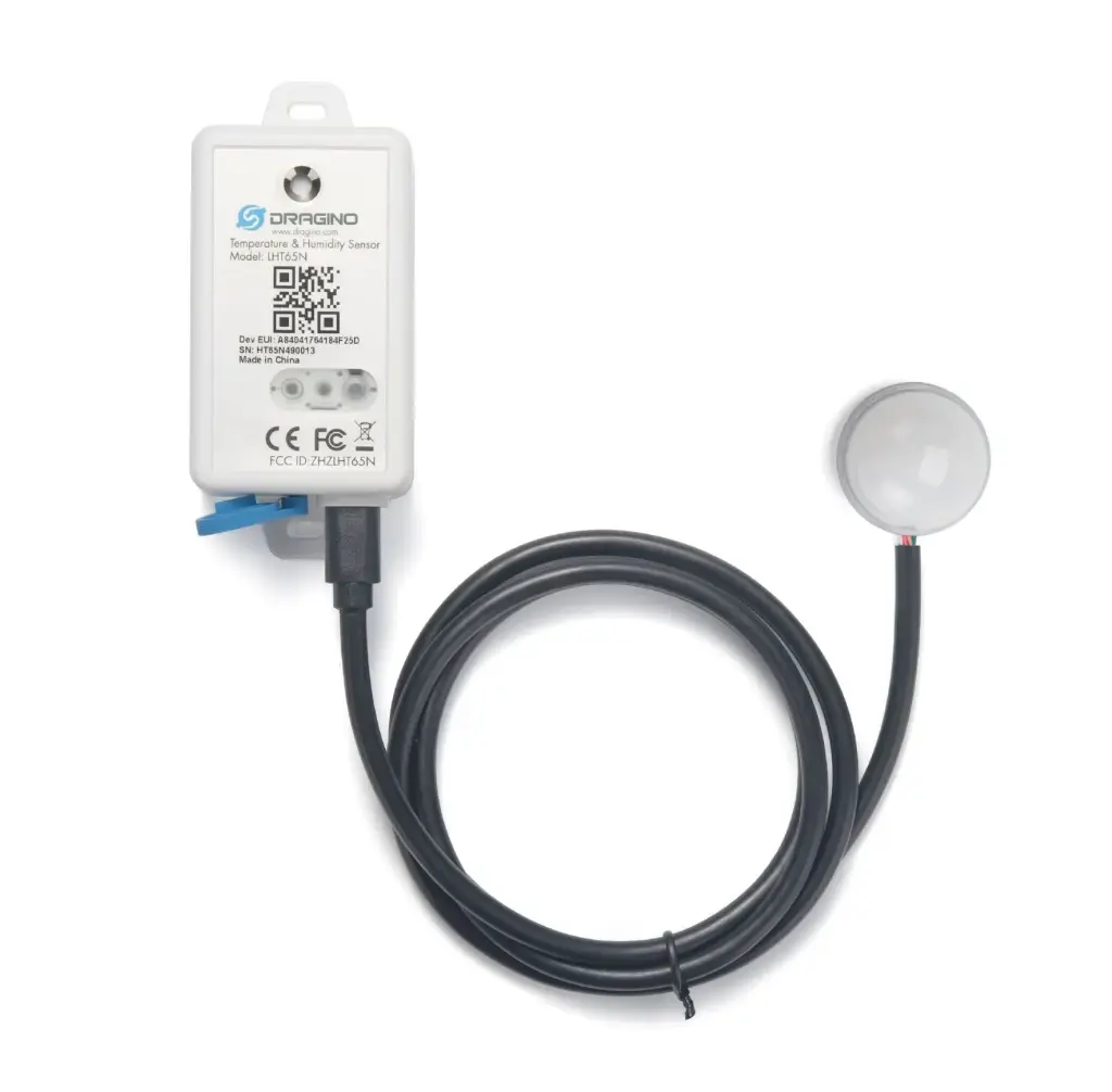 [LHT65N-E5] LoRaWAN Temperature , Humidity & Illumination sensor