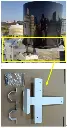 [WS-K2] Metal Bracket for WSS-01/ WSS-21 Rain Gauge Sensor